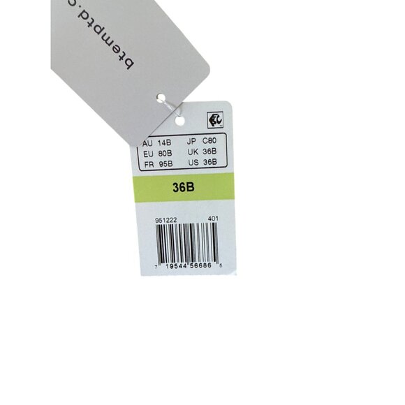 BTemptd Bra Womens 36B Blue Lace No Padding Underwire - Picture 3 of 3